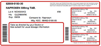 Naproxen 500mg (Naproxen 500mg)